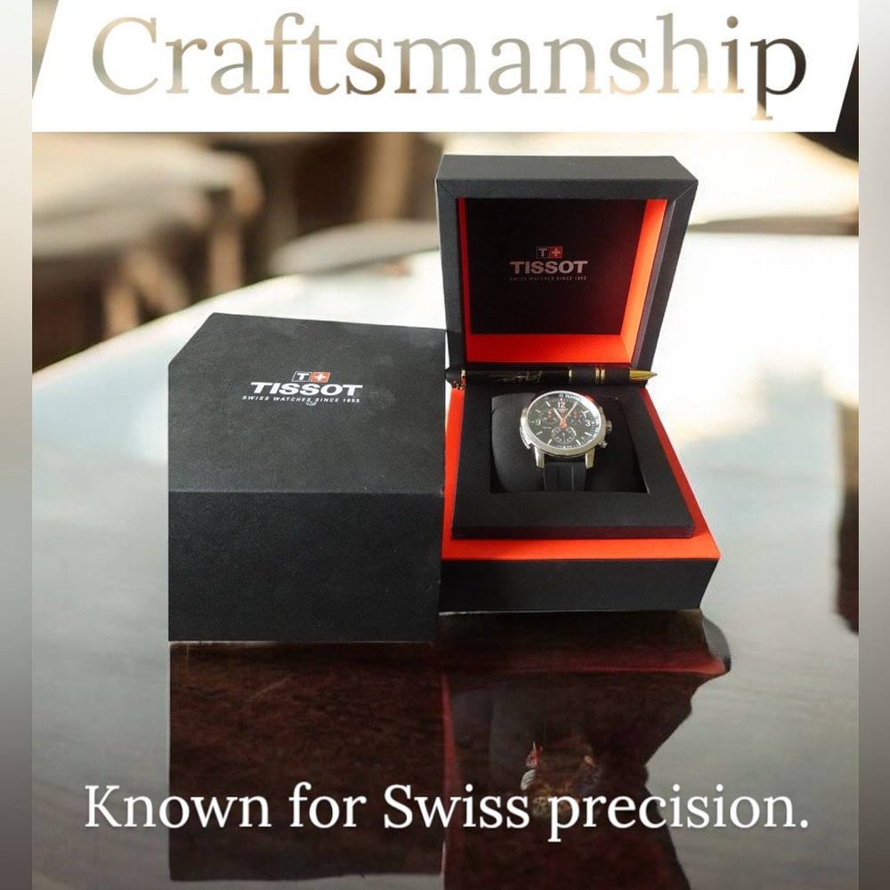 Pre-owned Tissot PRC 200 Swiss Chronograph…Clean, Elegant and Sharp.